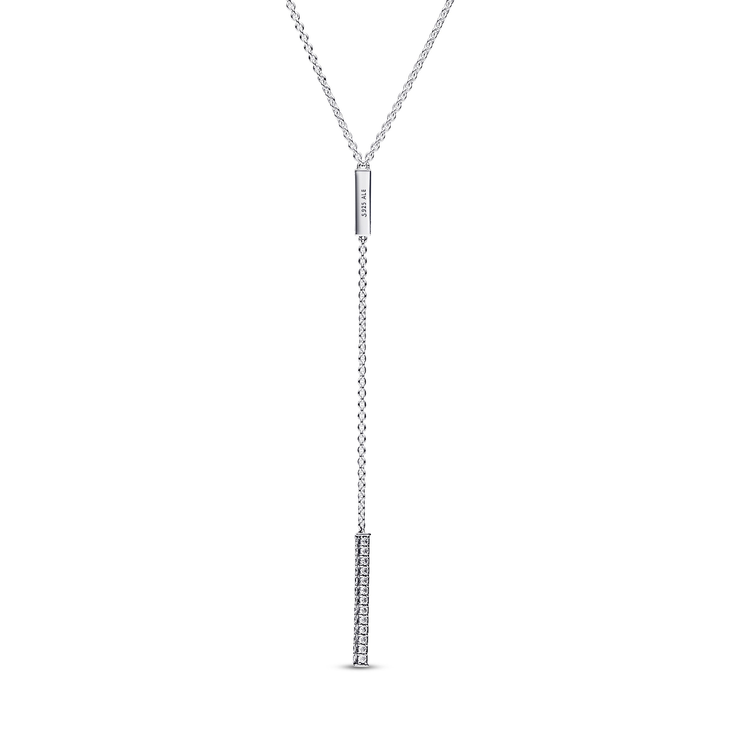 Timeless Pavé Prisme Drophalskæde
