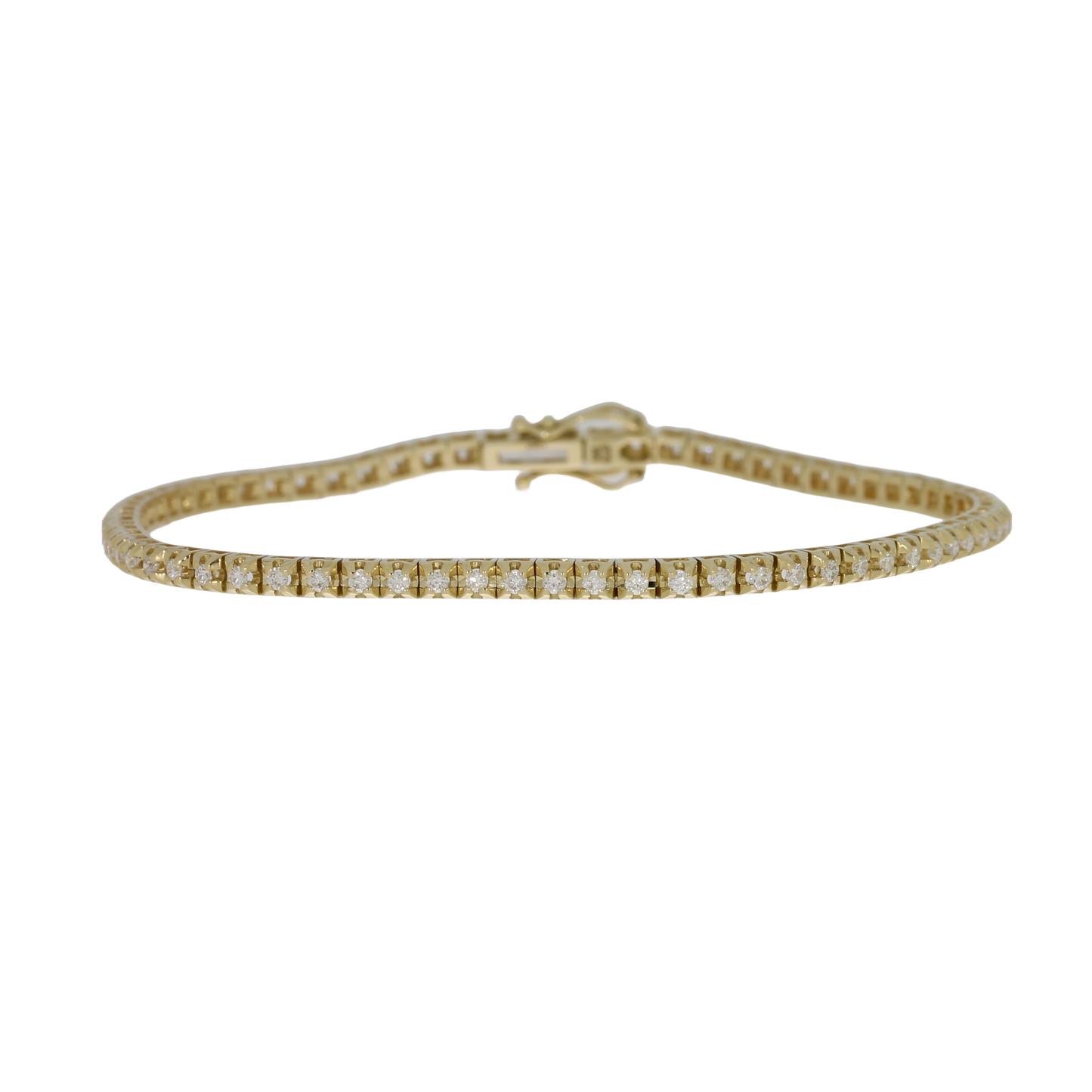 14 Karat Tennisarmbånd 1,00 ct.