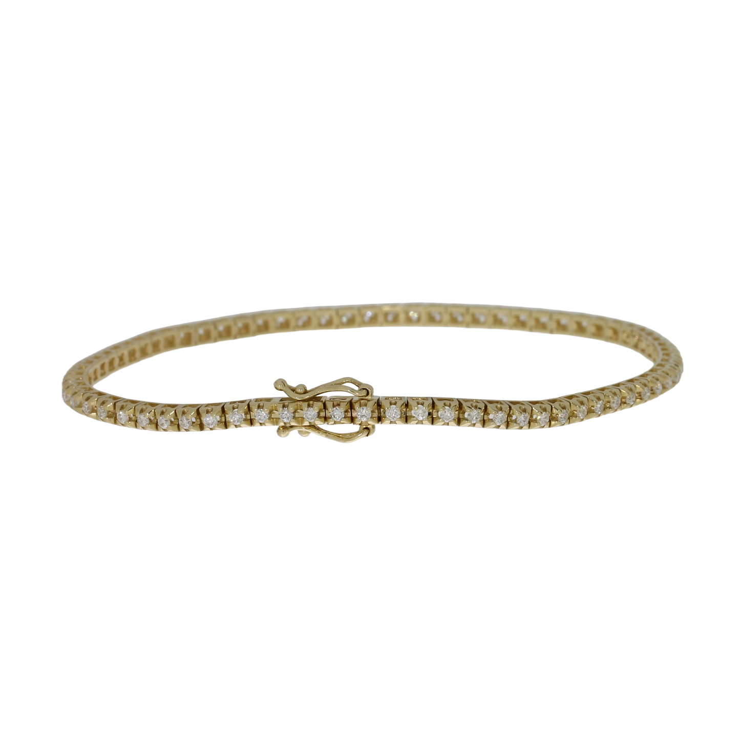 14 Karat Tennisarmbånd 1,00 ct.