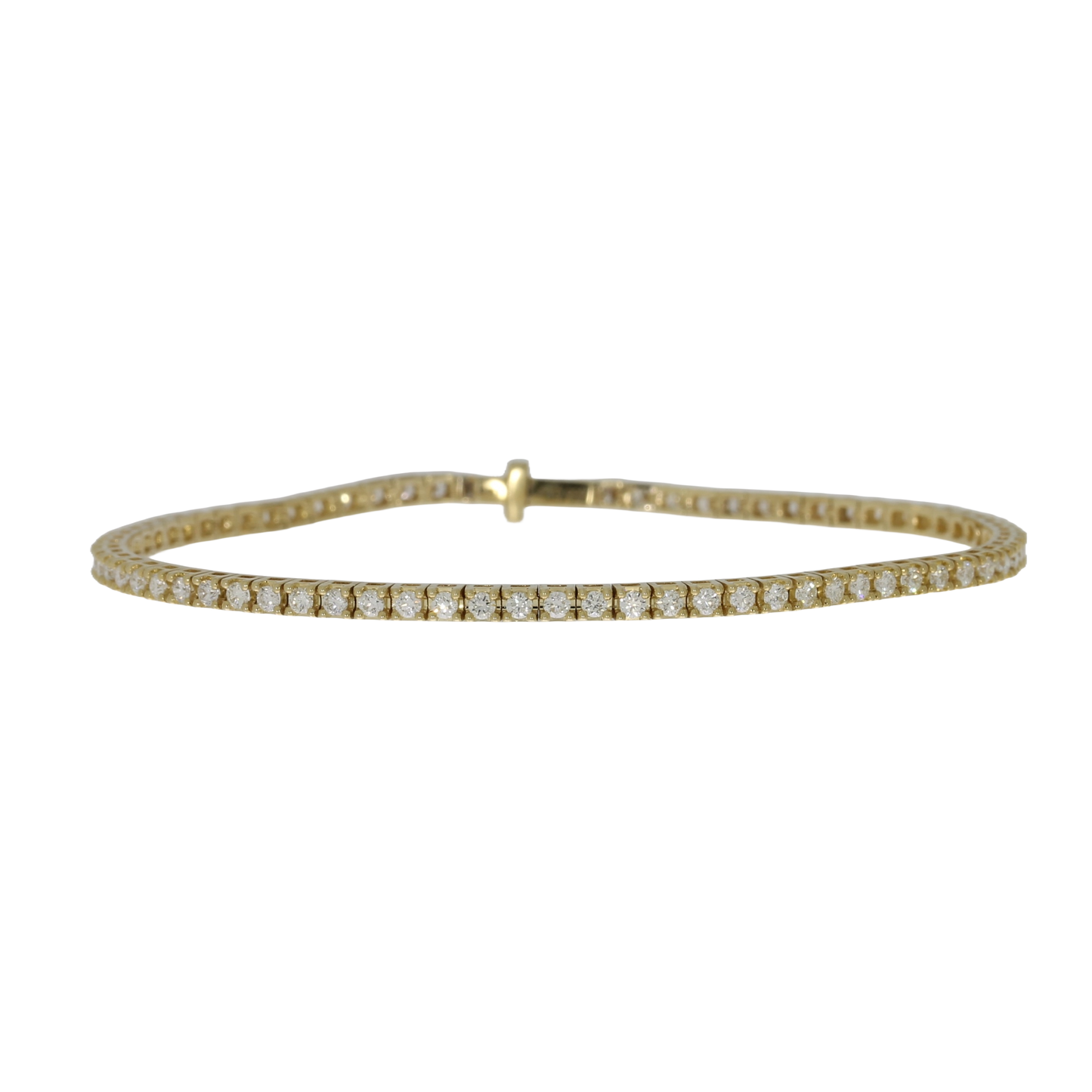 14 Karat Tennisarmbånd 1,5 ct.