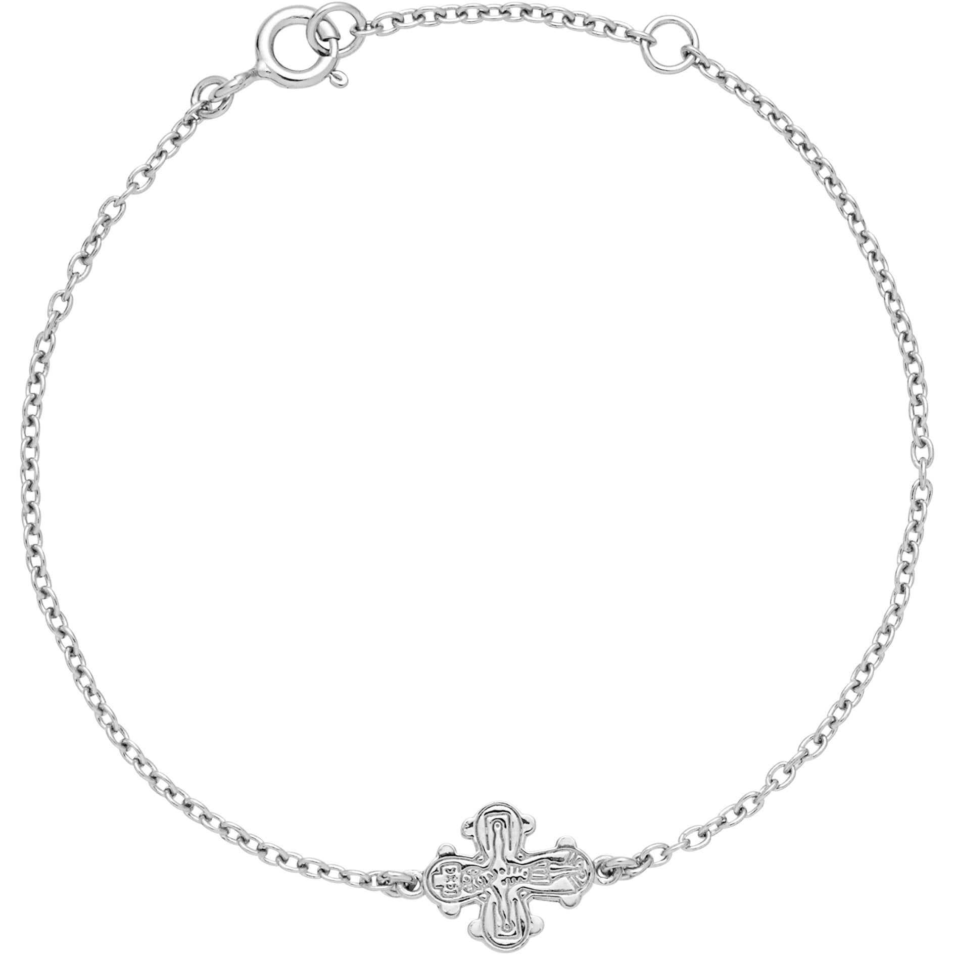 Armbånd med dagmarkors i sølv