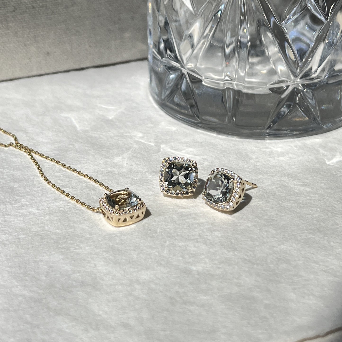 8 Karat Amé Verte Halskæde