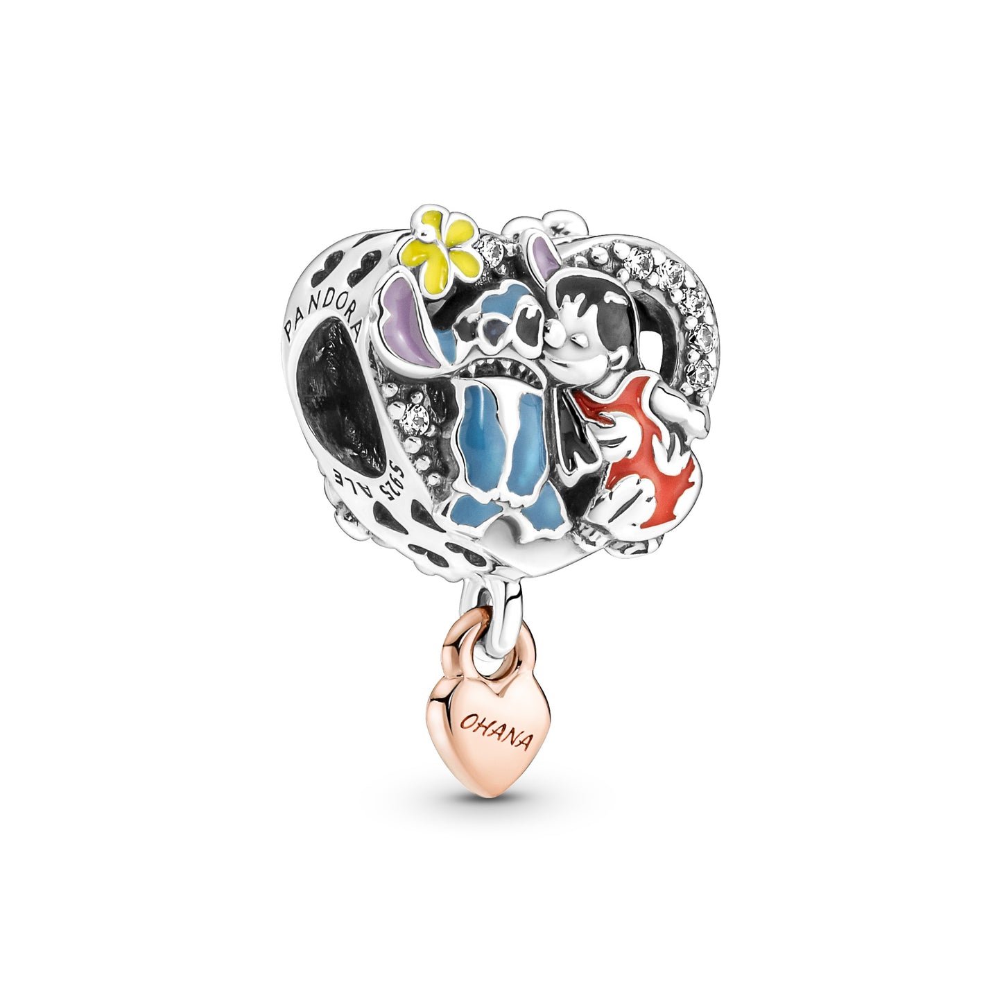 Disney Ohana Lilo & Stitch-inspireret Charm