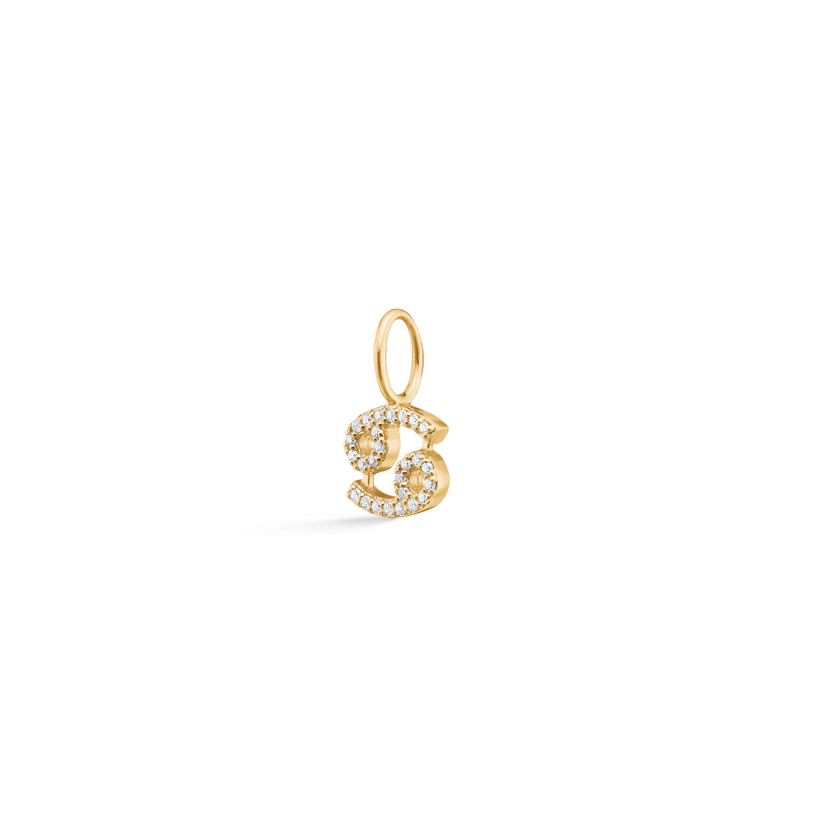 My Krebs diamant vedhæng - 18kt Rødguld