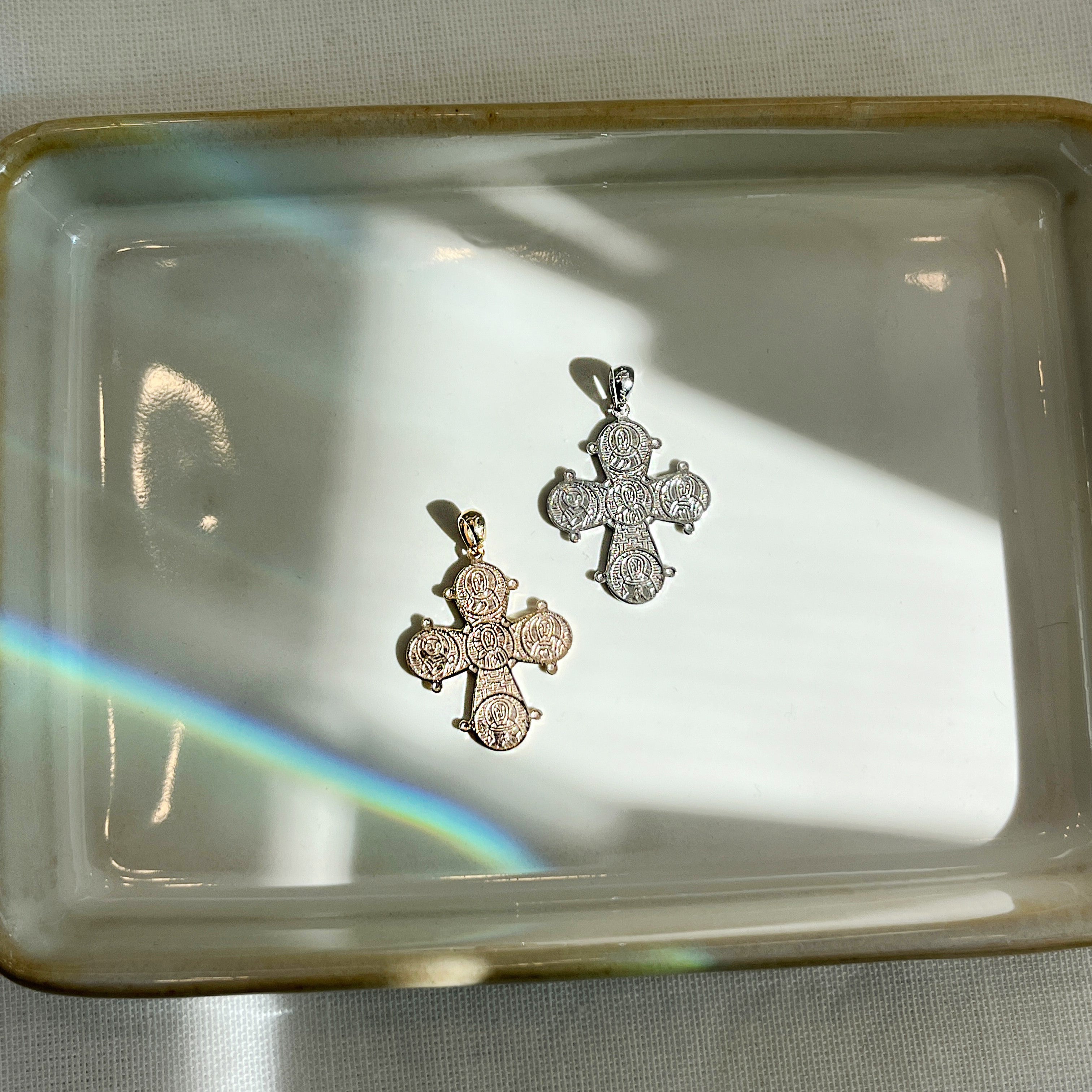 Sølv Dagmarkors 18x28mm