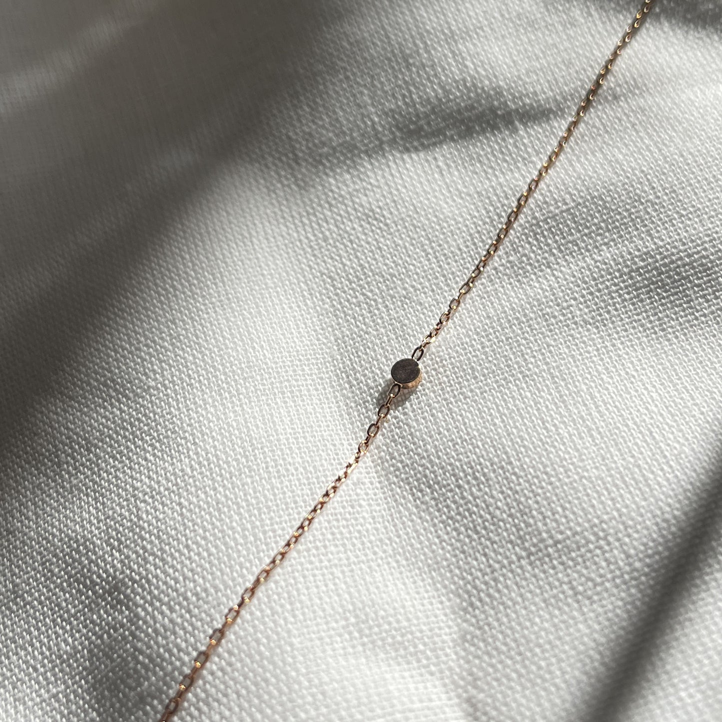 Rosaforgyldt Mini Plade Armbånd
