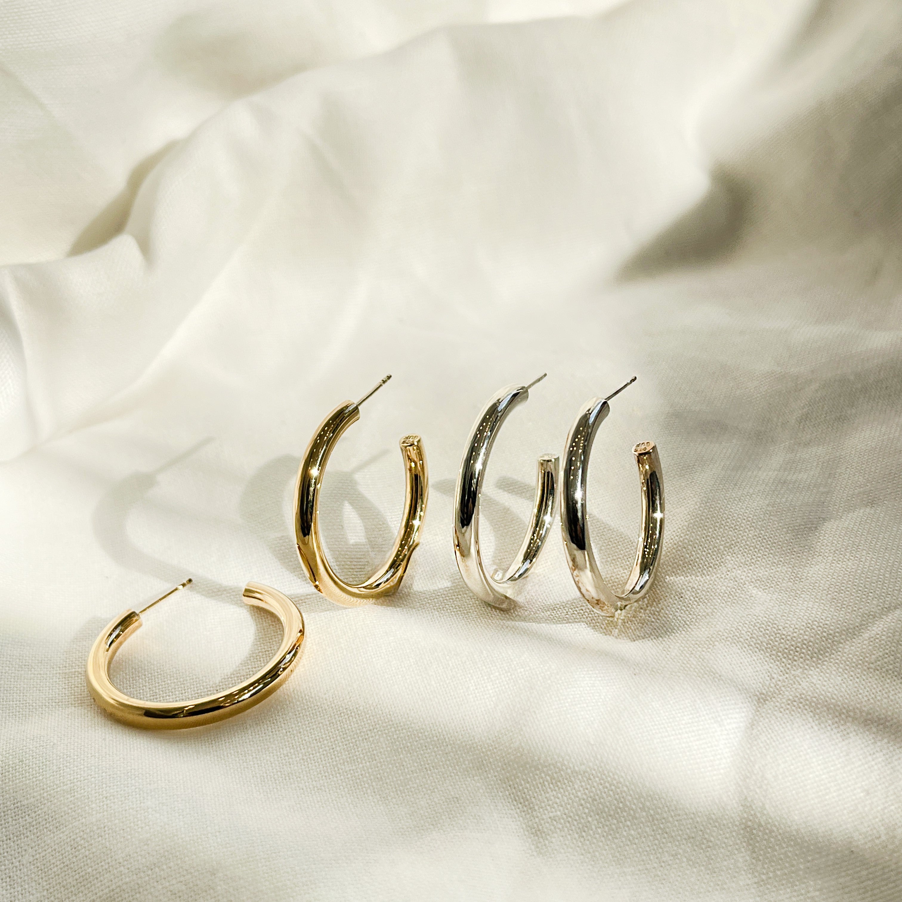 Forgyldt Maxi Creoler