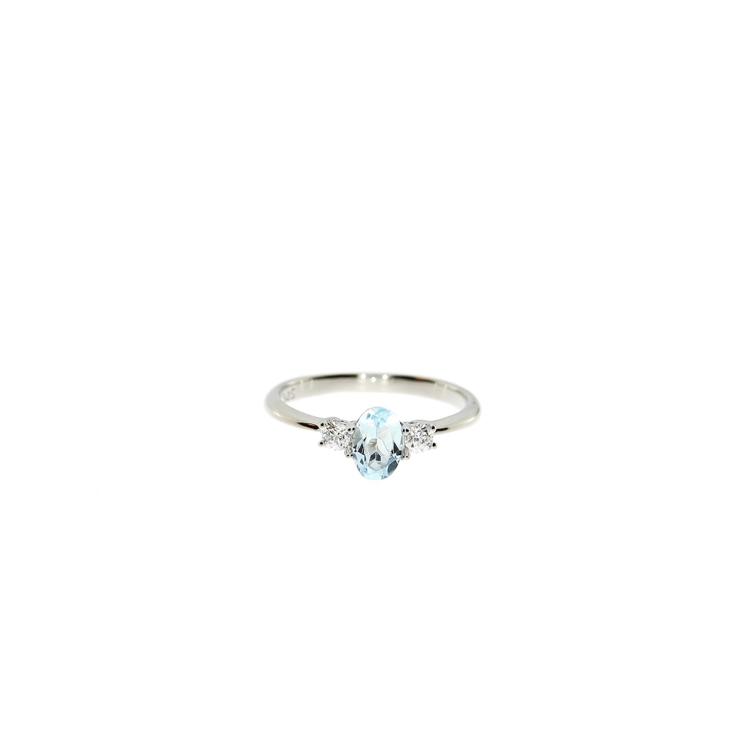 Sølv Skyline Ring