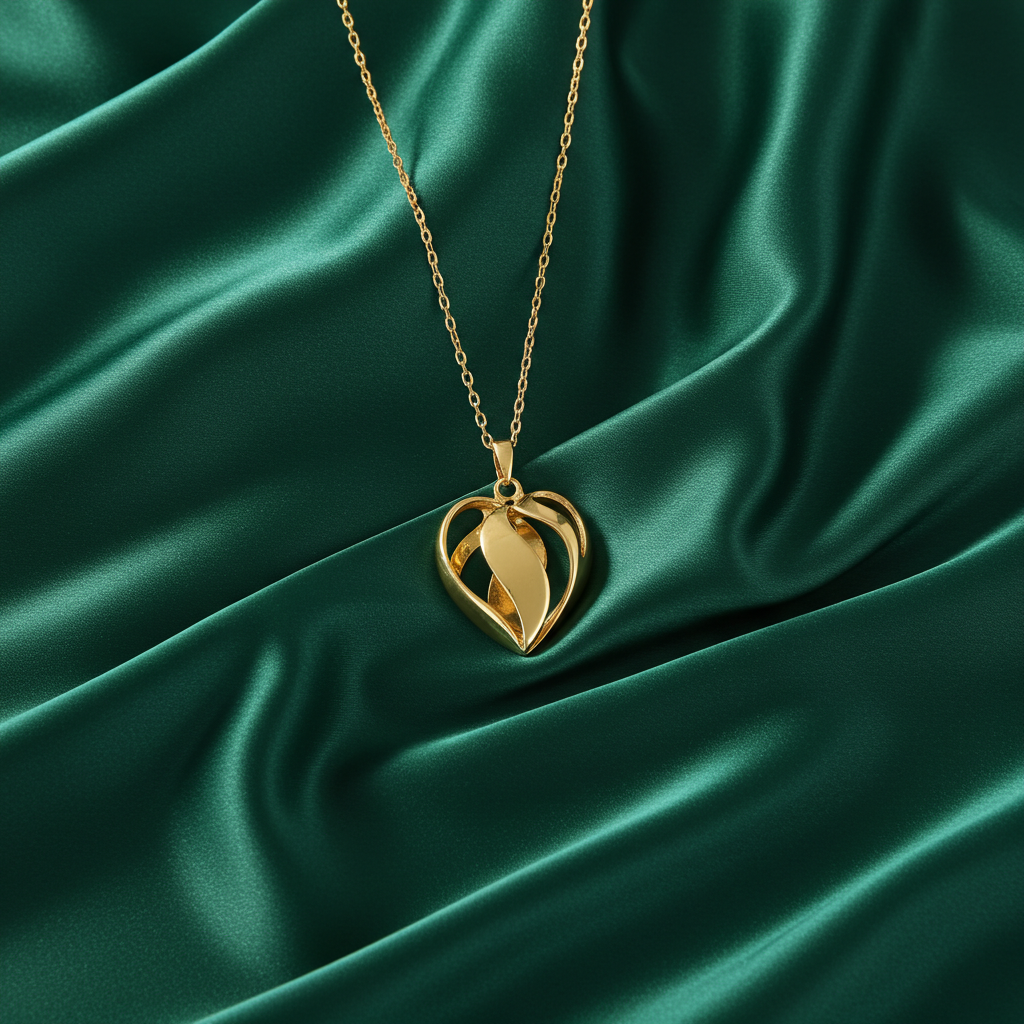 Forgyldt Drømmende Fortællinger Halskæde