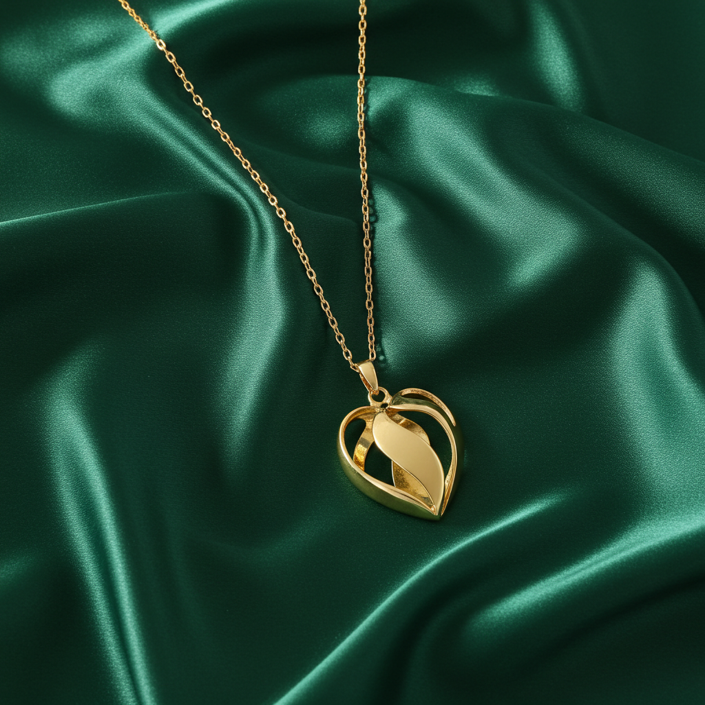 Forgyldt Drømmende Fortællinger Halskæde