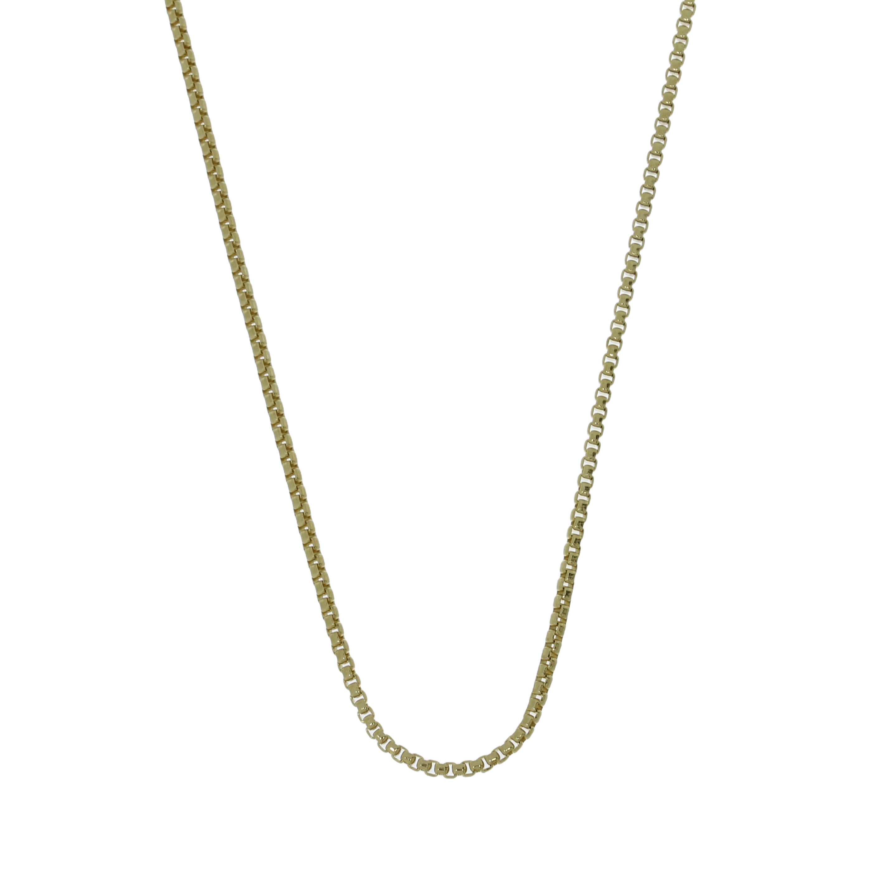 Forgyldt Venezia Kæde 70cm