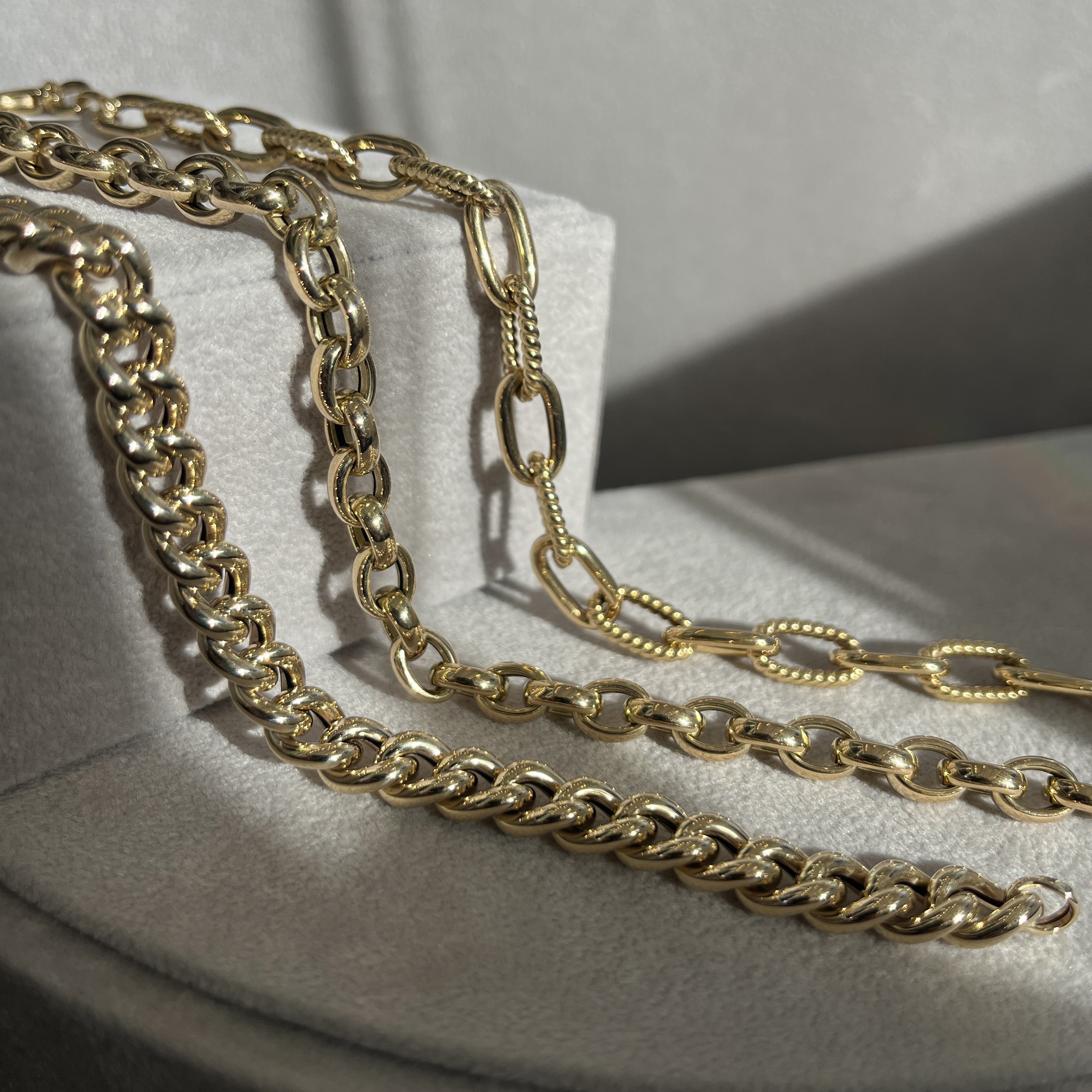 14 Karat Ovale Led Armbånd