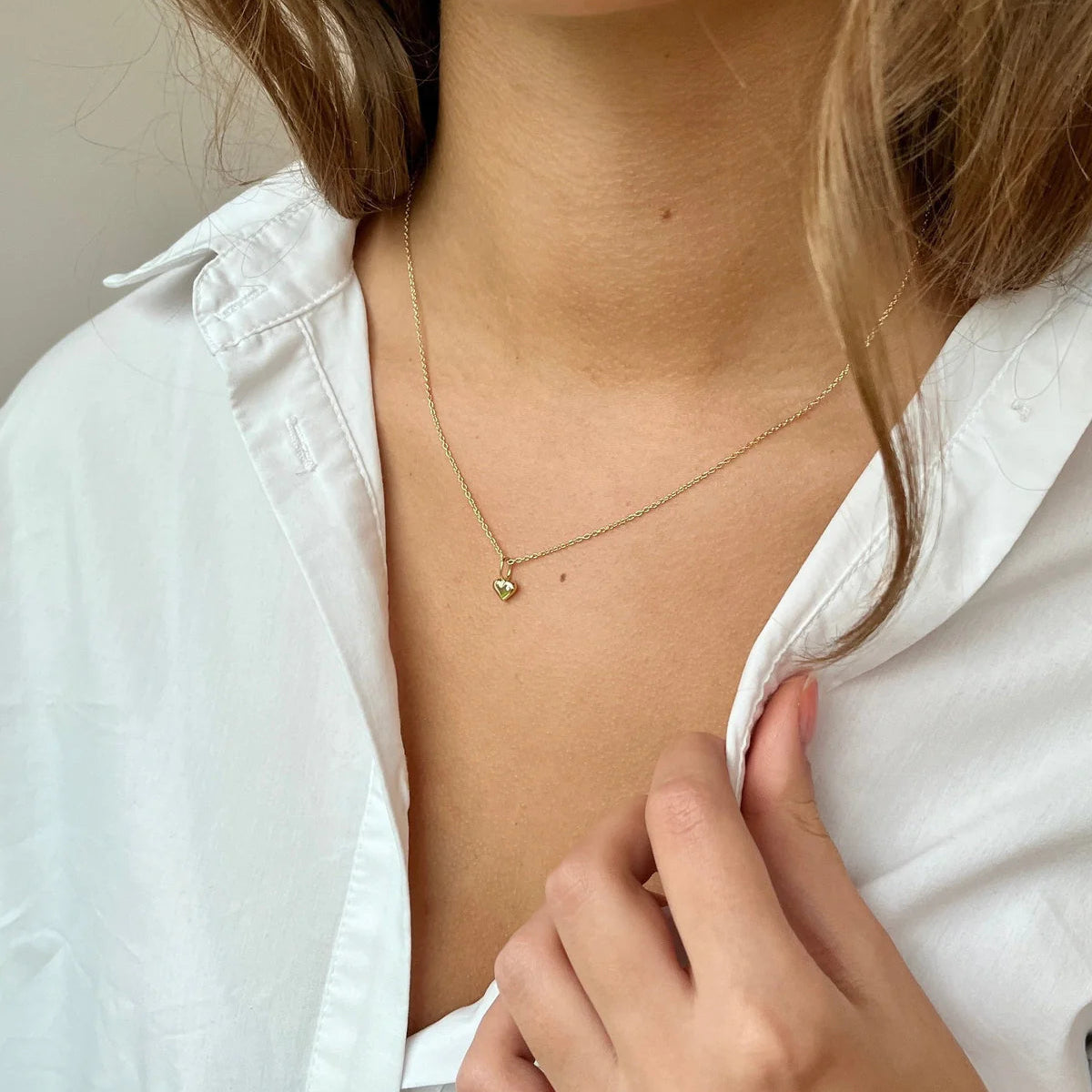 Symbols My Heart vedhæng - 18kt Rødguld
