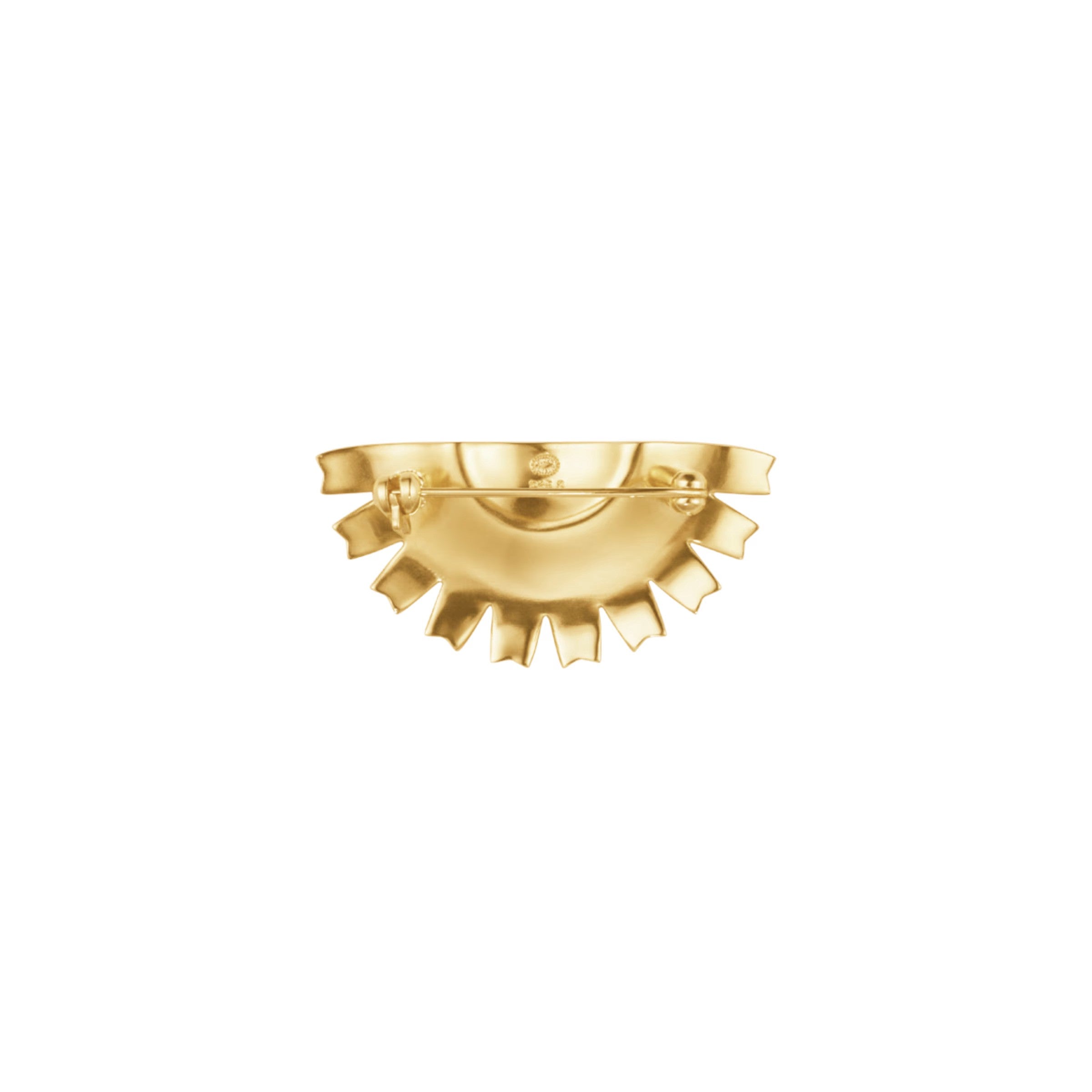 Georg Jensen Daisy Halv Blomst Broche