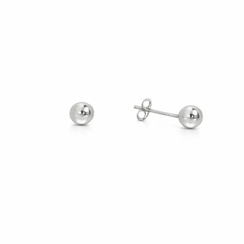 Sølv Kugle Ørestikker 3mm