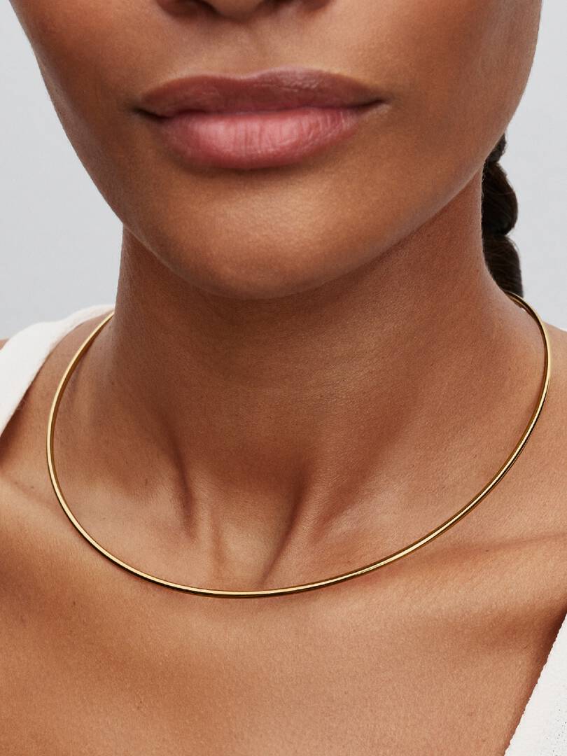 Rørformet Choker Halskæde