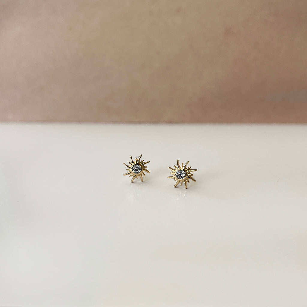 Forgyldt Sol Ørestikker