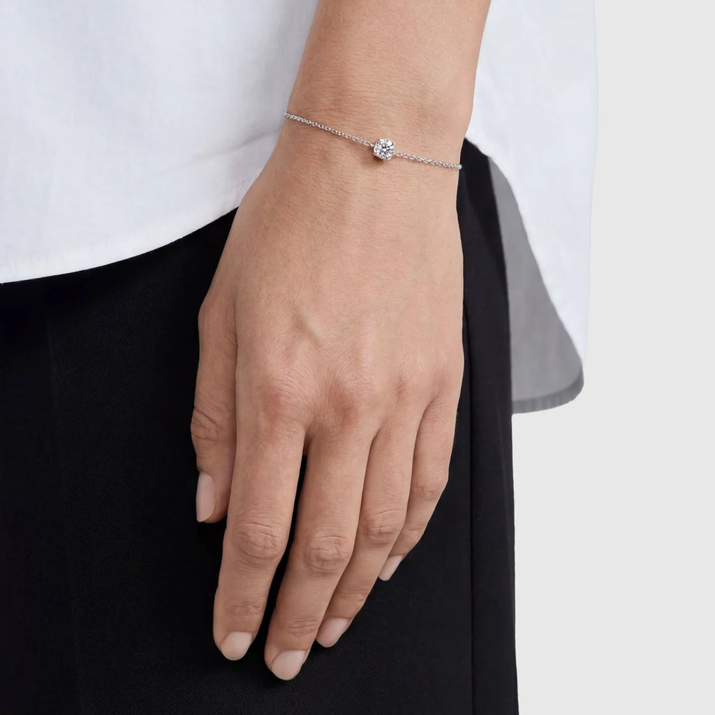 Sif Jakobs Princess Uno armbånd med kubisk zirkon