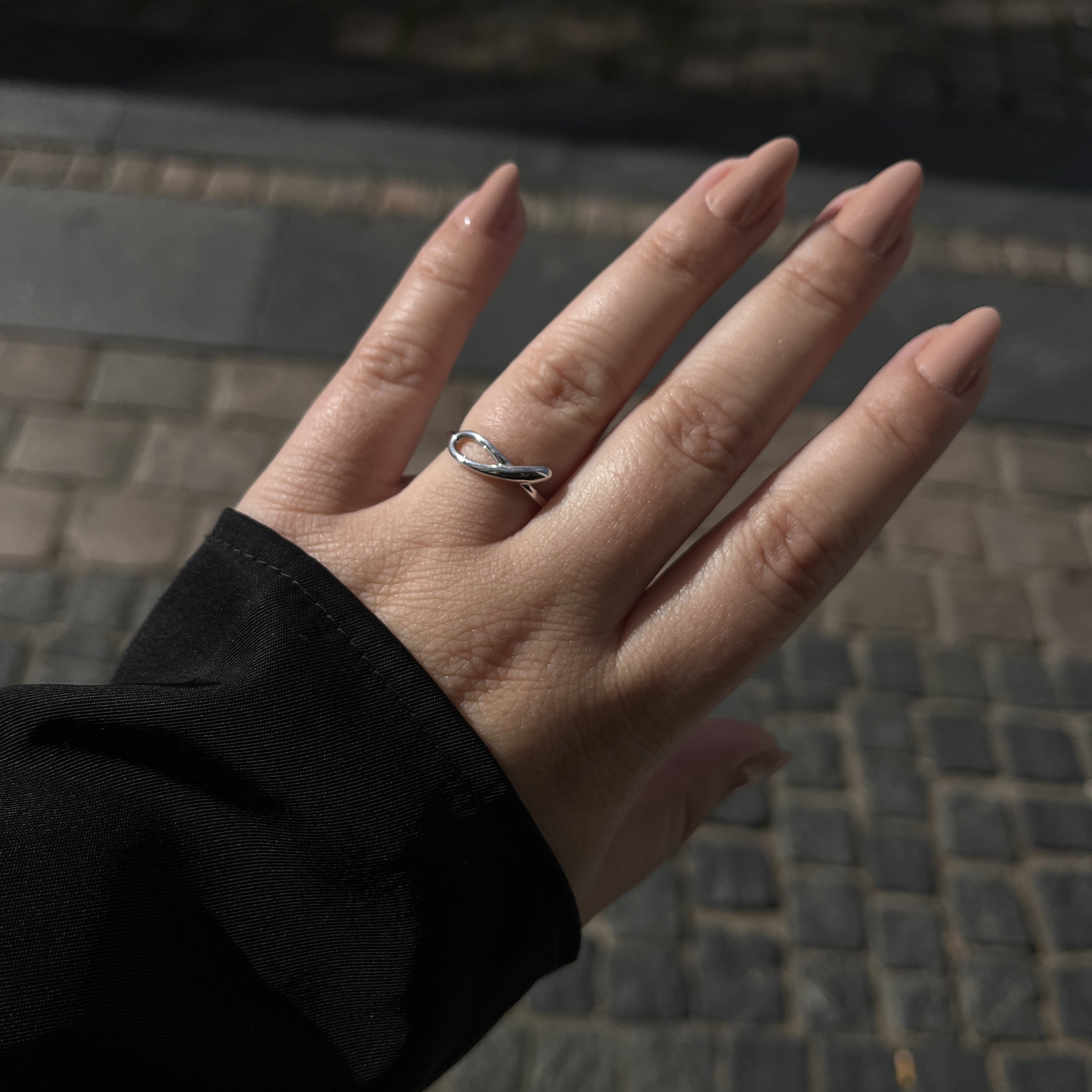 Sølv Evig Ring
