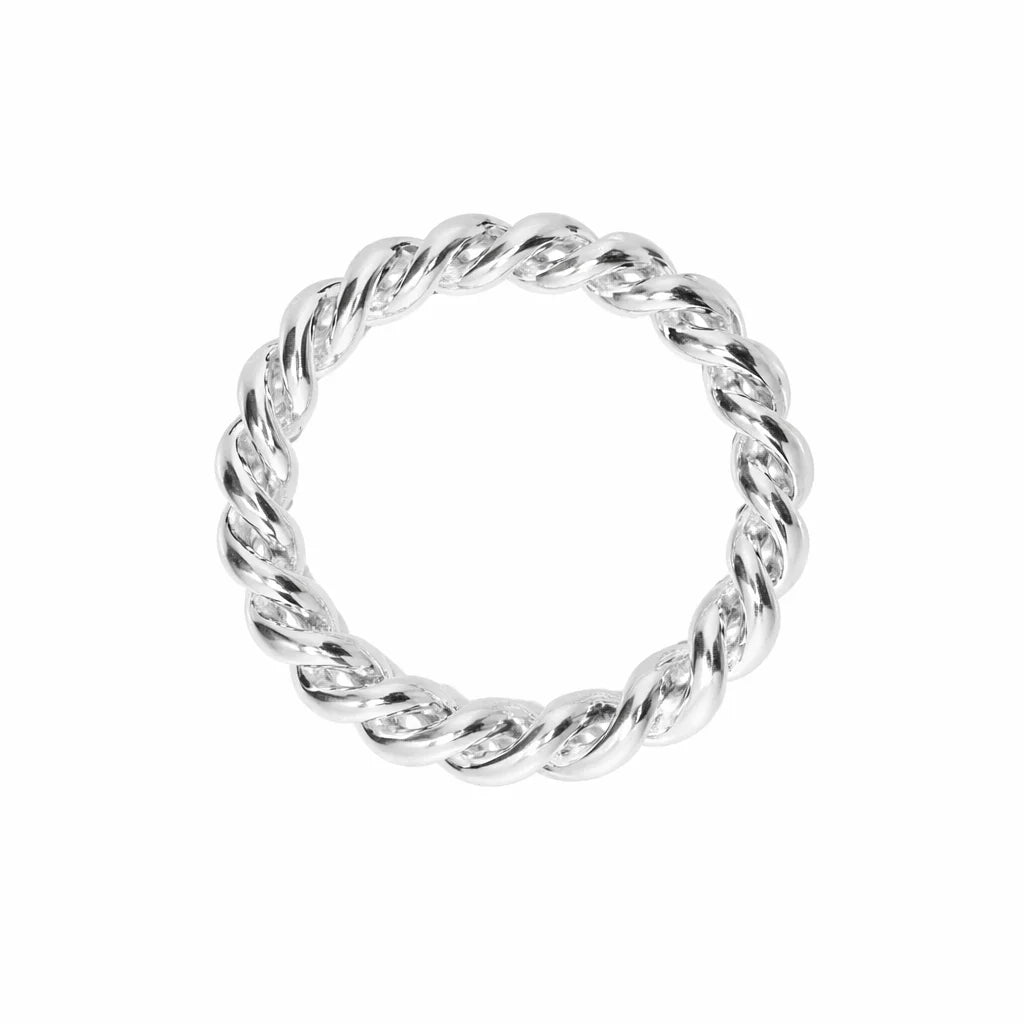 Sølv Fast Panser Ring