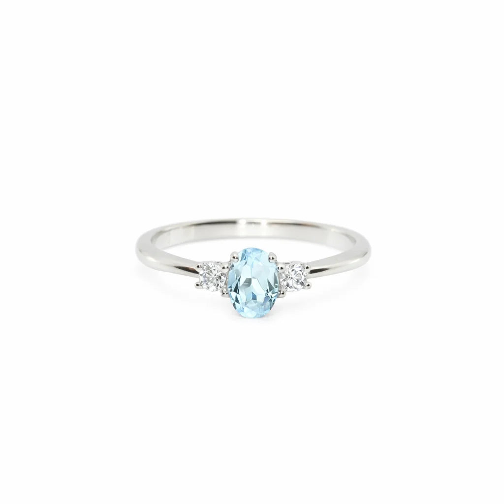 Sølv Skyline Ring