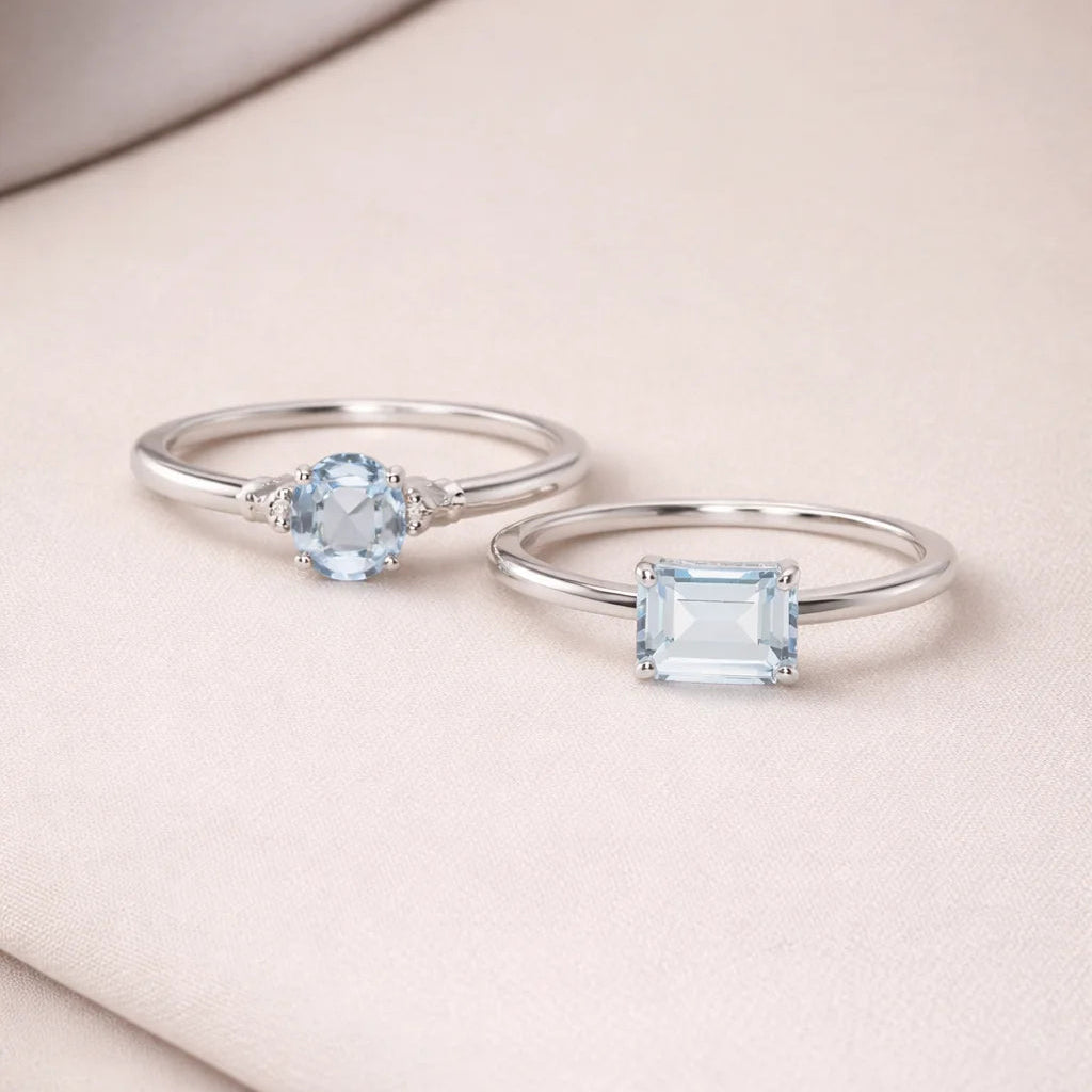 Sølv Skyline Ring
