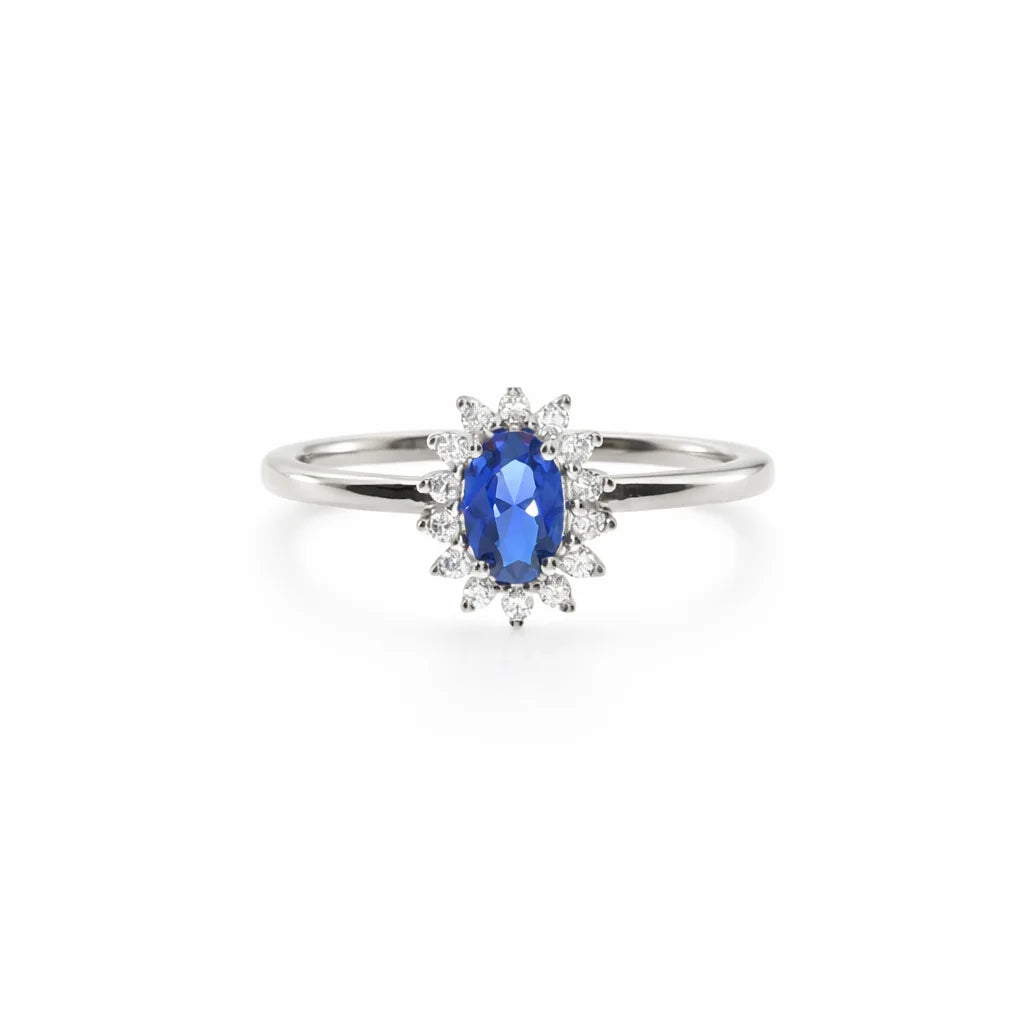 Sølv Roset Ring