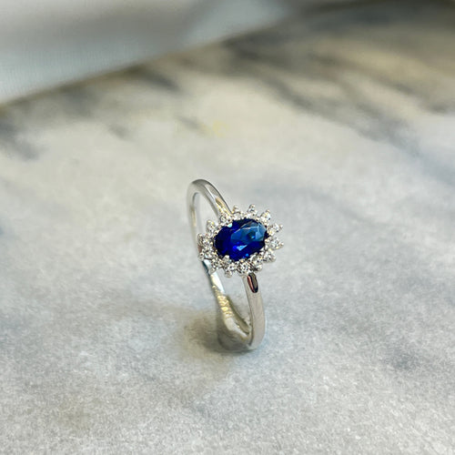 Sølv Roset Ring