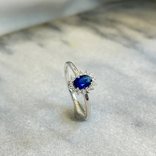 Sølv Roset Ring