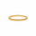 Forgyldt Snoet Stack Ring