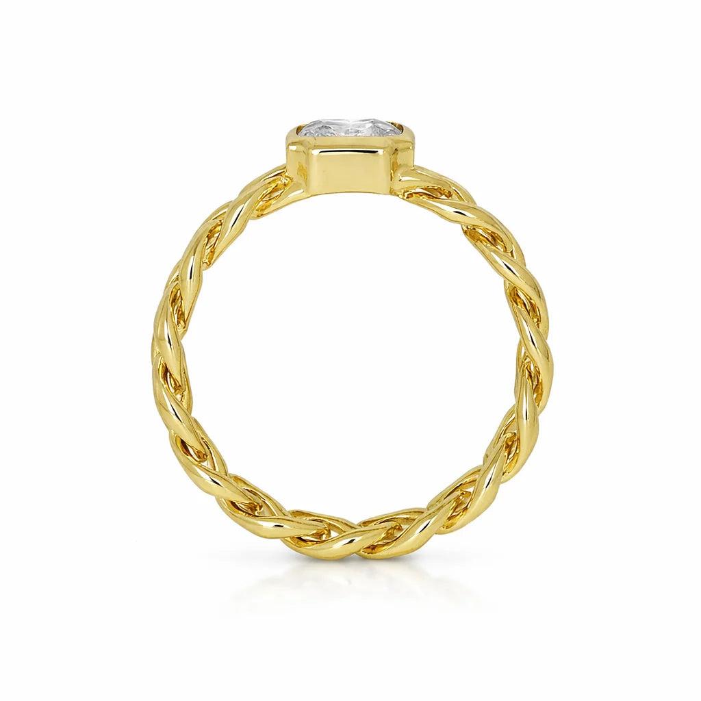 Forgyldt Vega Ring