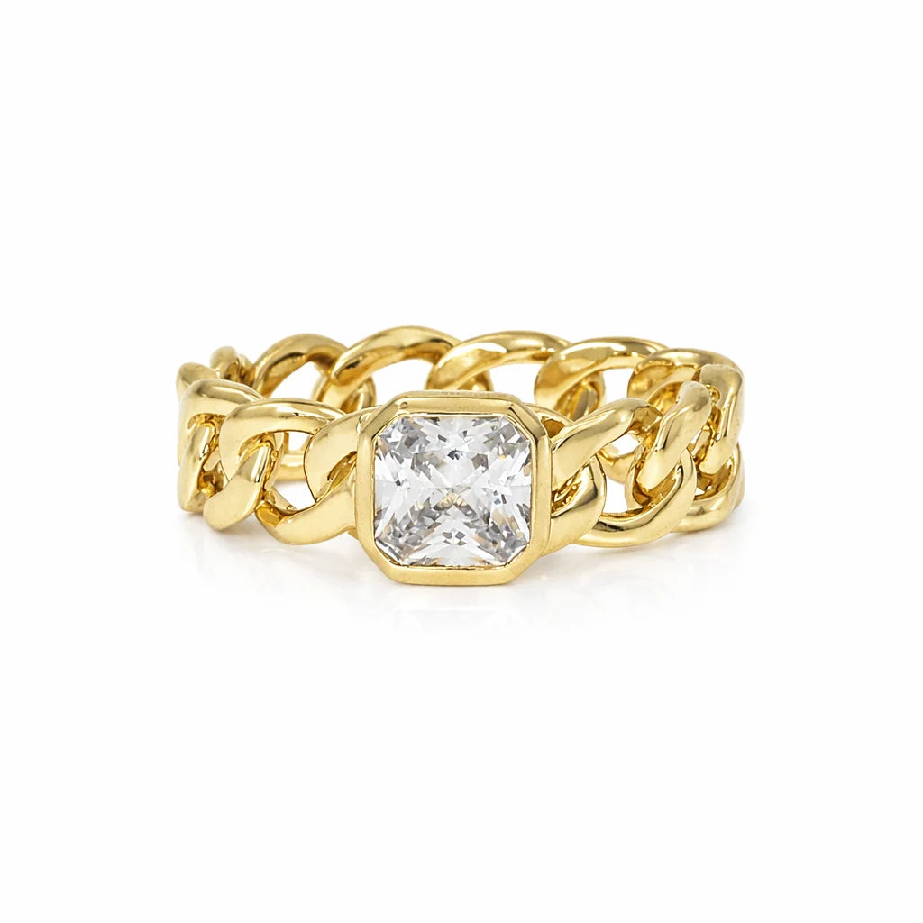 Forgyldt Vega Ring