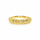 Forgyldt Mat Blomster Ring