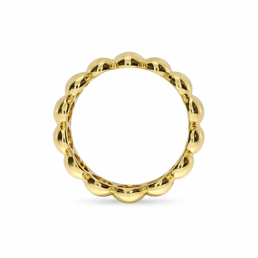 Forgyldt Bandy Ring
