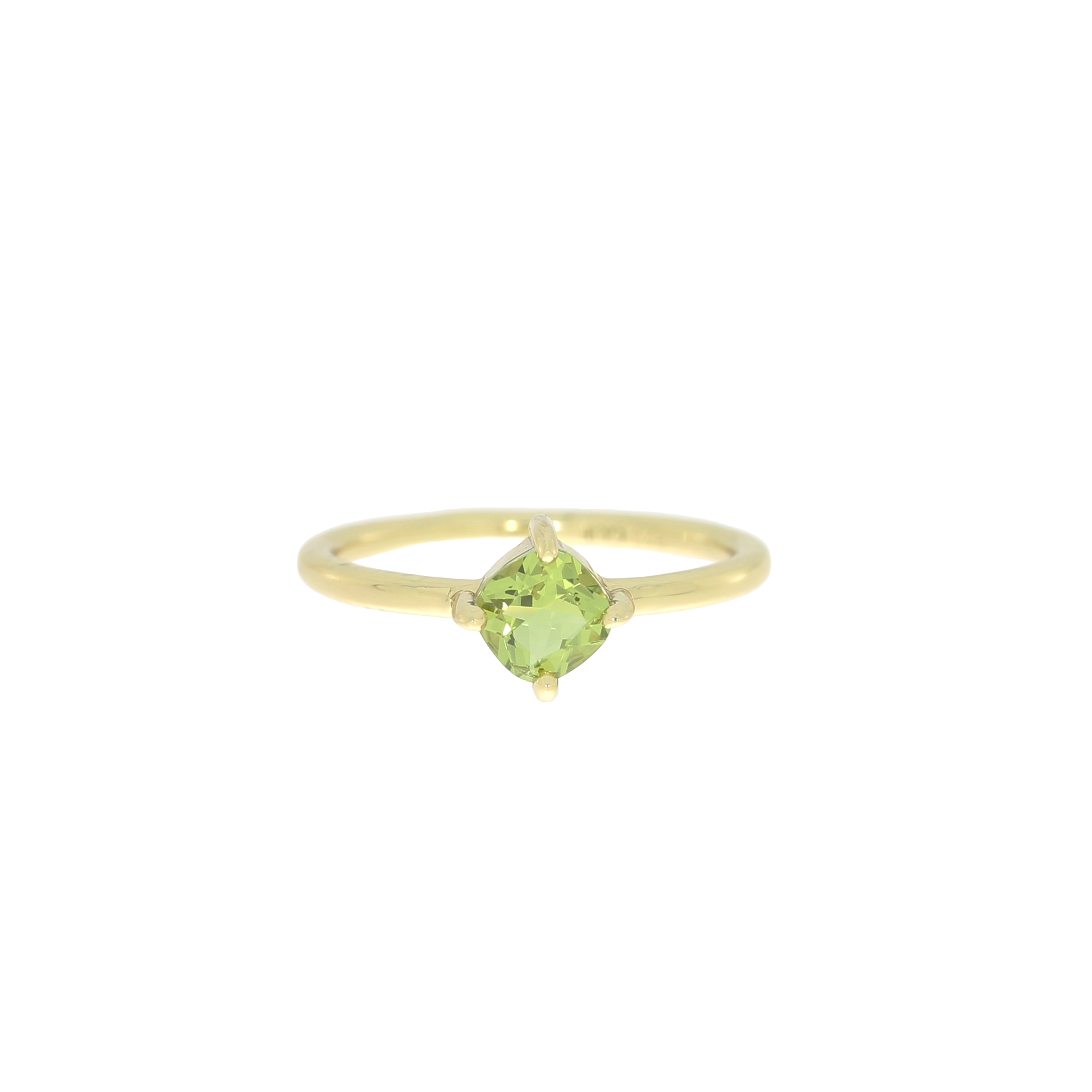 Forgyldt Grøn Magi Ring