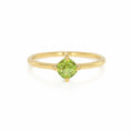 Forgyldt Grøn Magi Ring