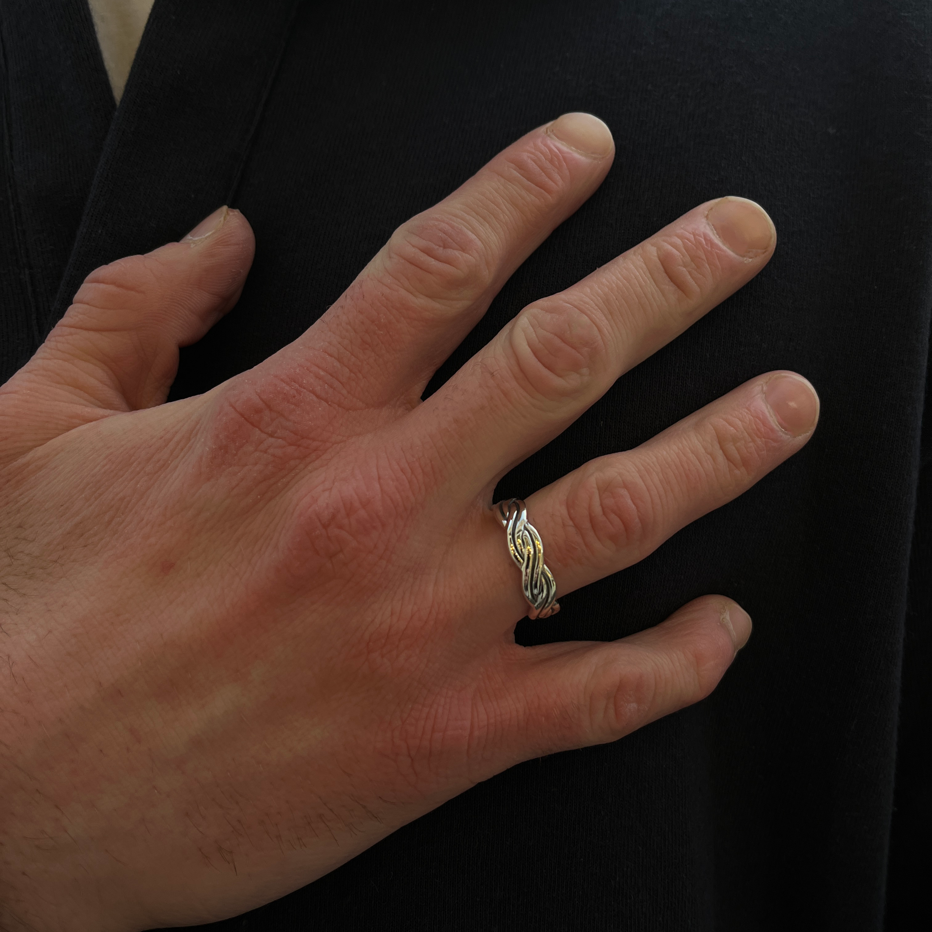 Sølv Raffineret Ring