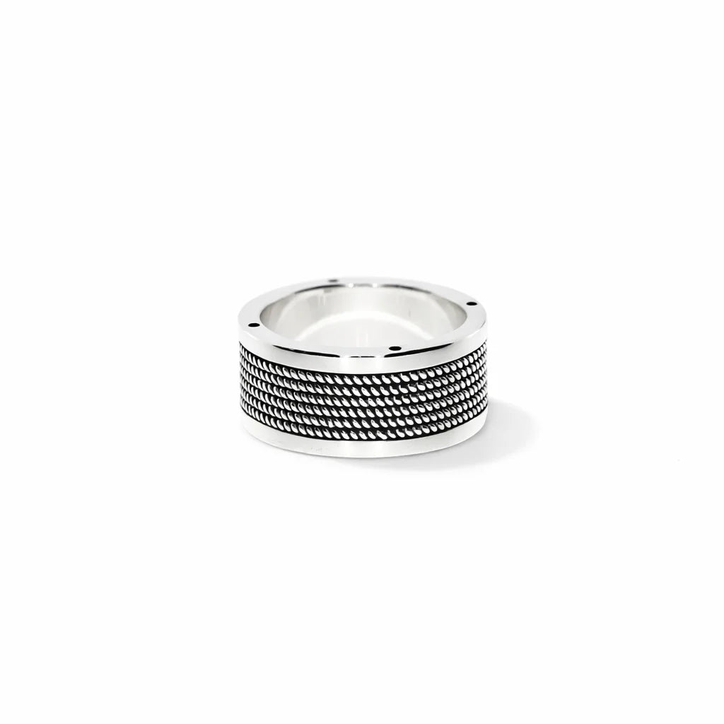 Ring Sølv Oxyderet
