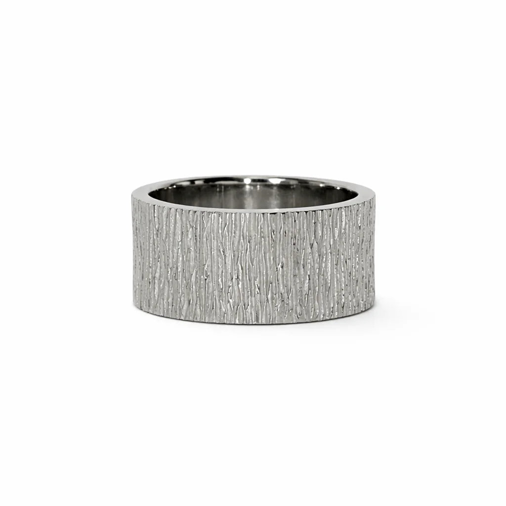 Sølv Matteret Ring