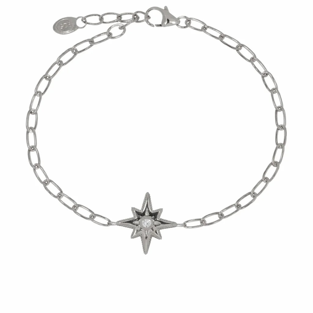 Sølv Stjerne Armbånd