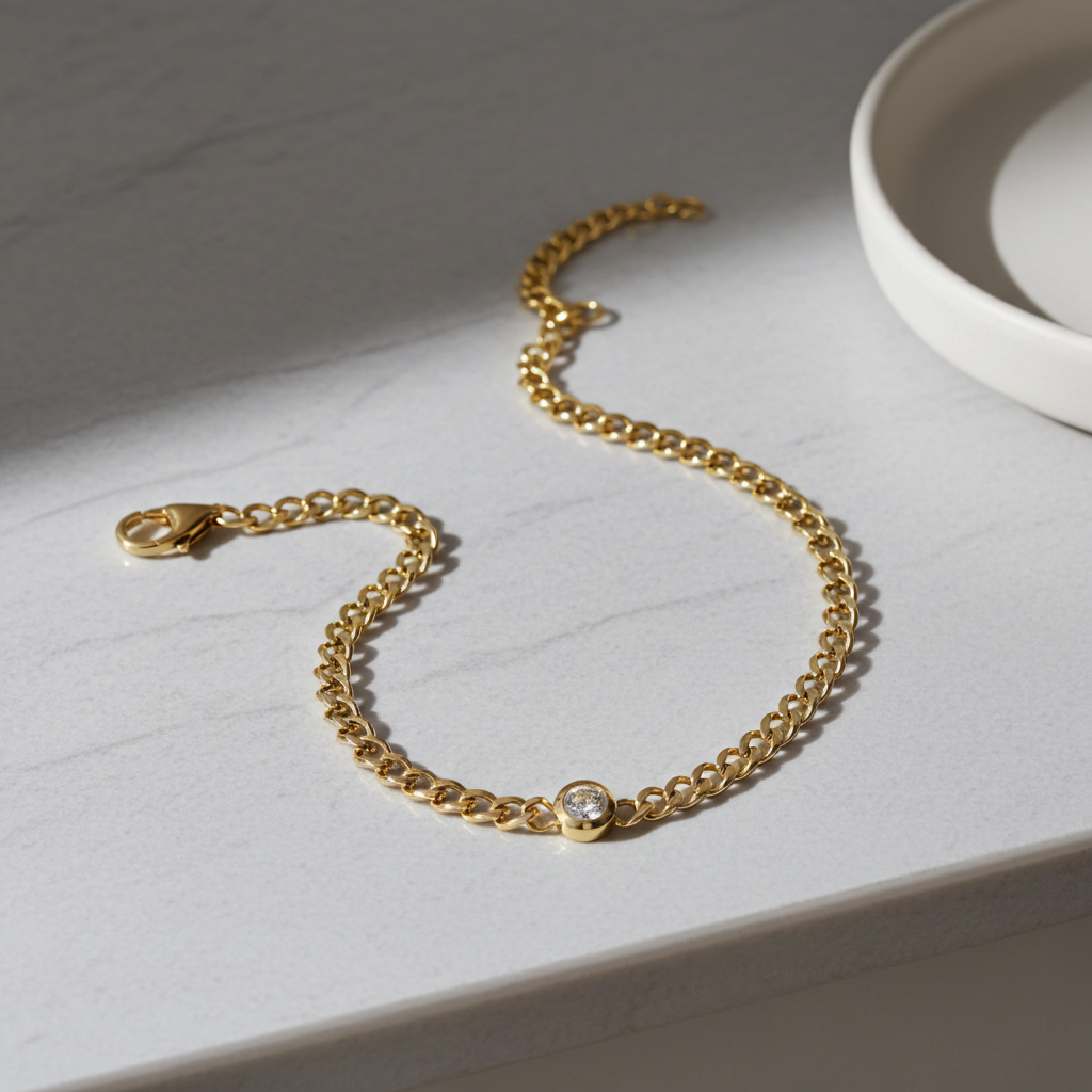 Forgyldt Shine Armbånd