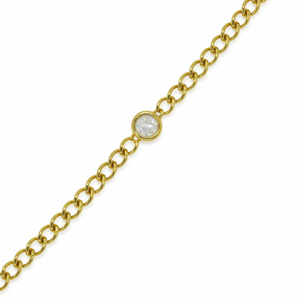 Forgyldt Shine Armbånd