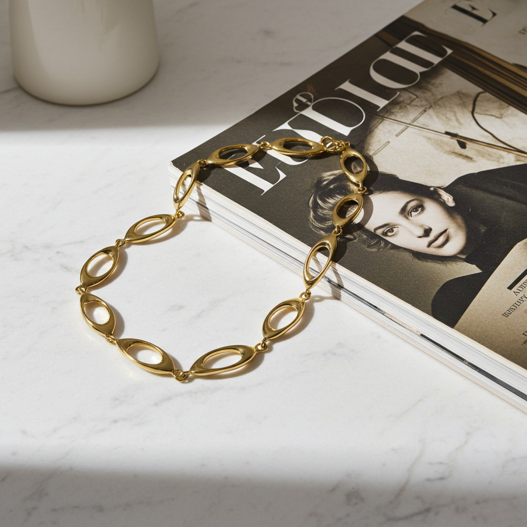 Forgyldt Liva Armbånd