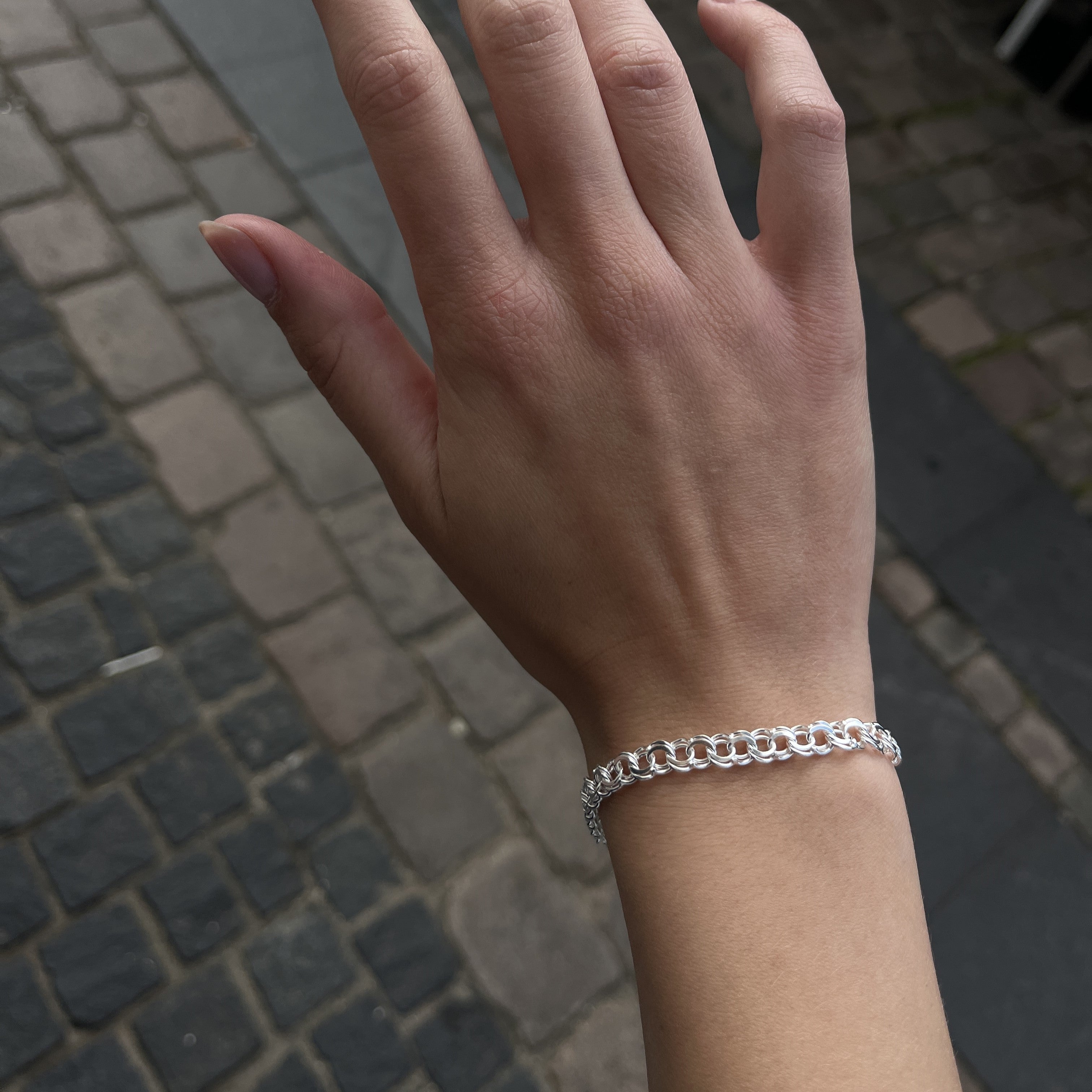 Sølv Bismark Armbånd