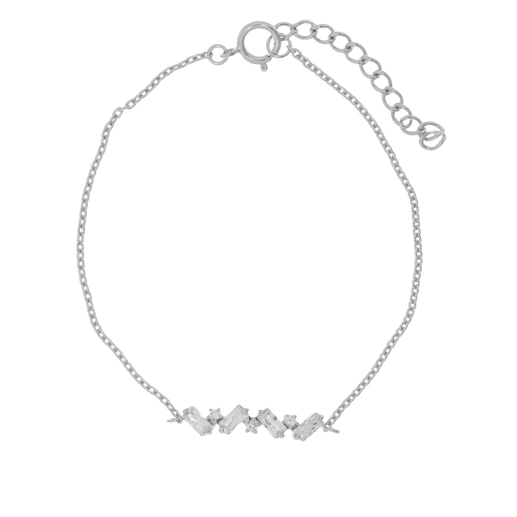 Sølv Glitrende Armbånd