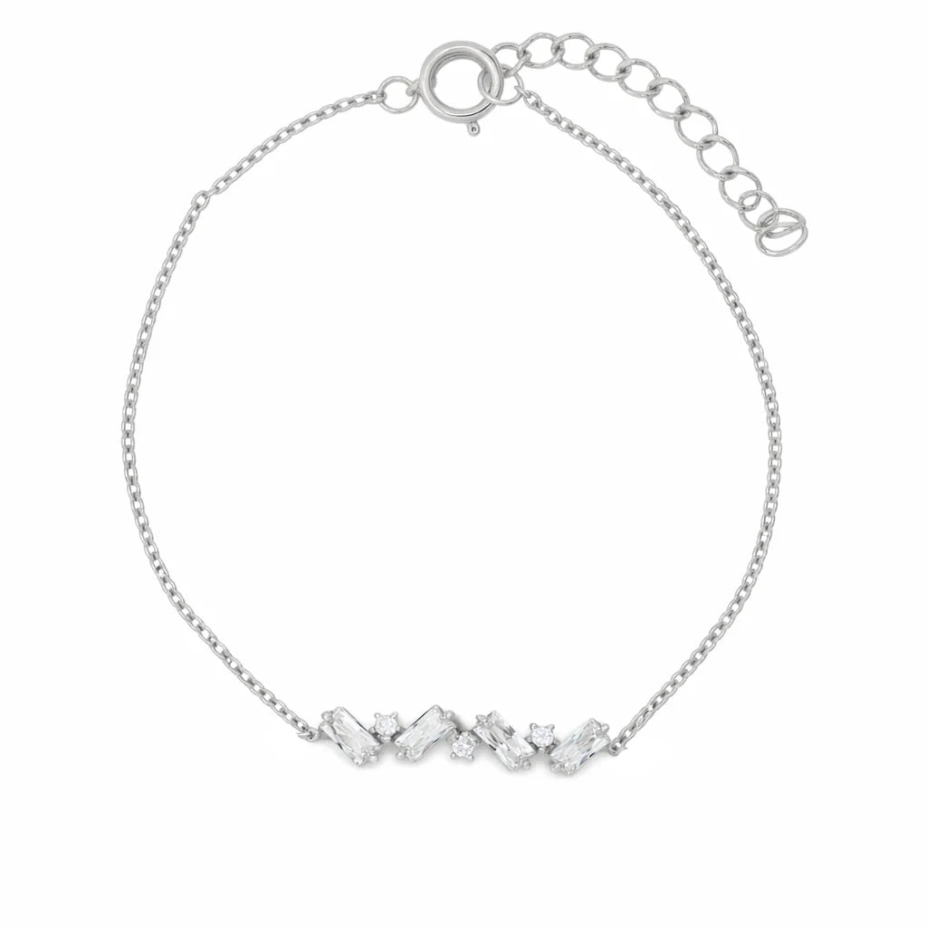 Sølv Glitrende Armbånd