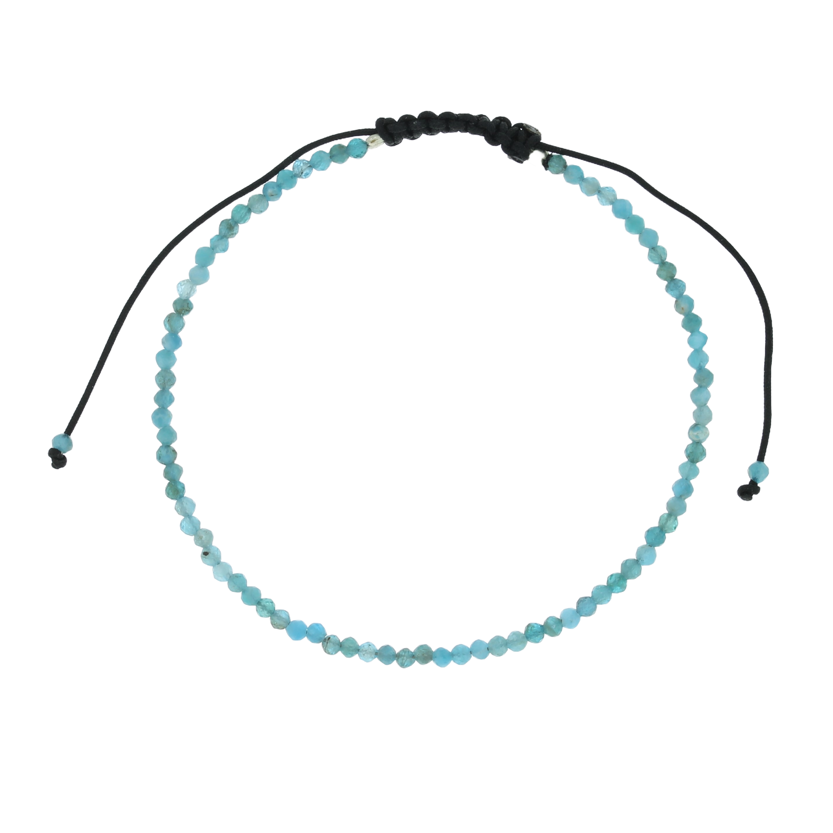 Blå Justerbar Perle Armbånd