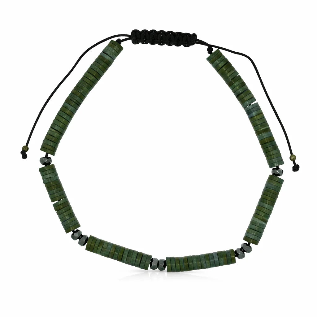 Grøn Sten Armbånd