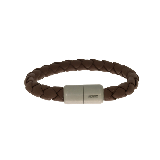 Læder Armbånd Brun