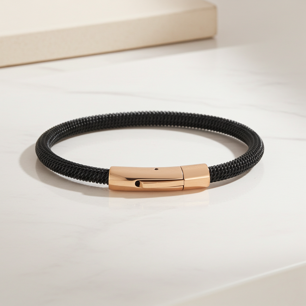 Snoet Stål Armbånd